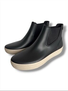 Igor Ankle Booties Waterproof Black and Tan Size EU 37